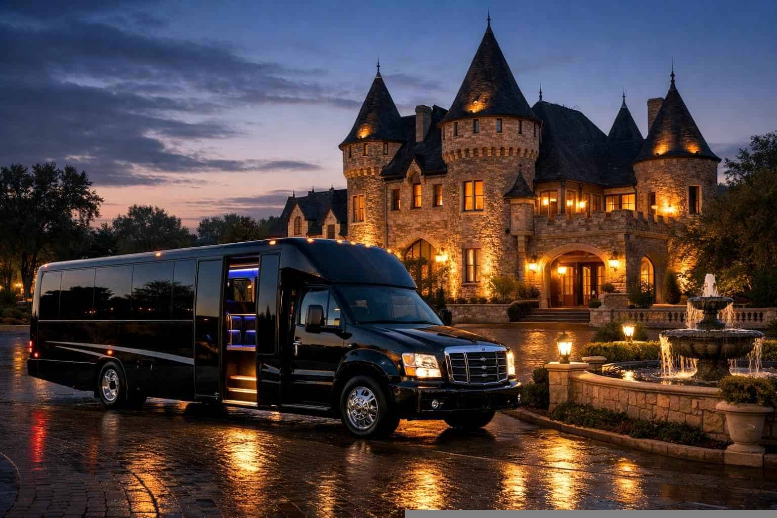Limo Bus Service Castle Hills TX
