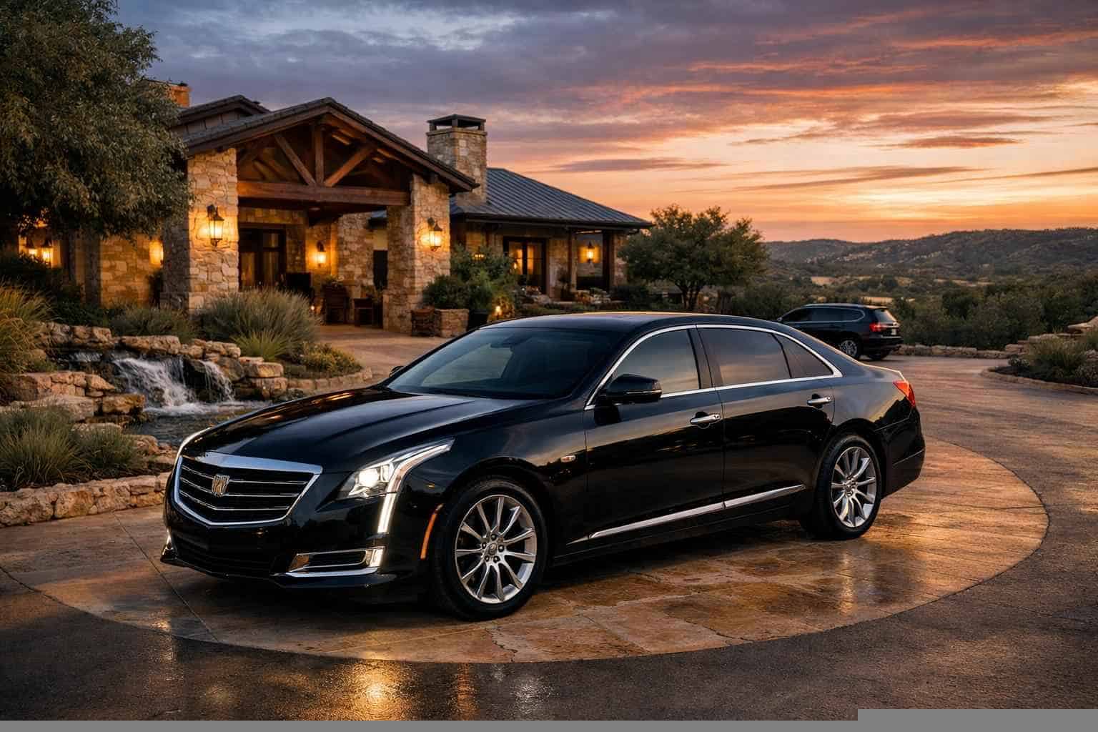 Luxury Black Car Service in Bulverde Texas