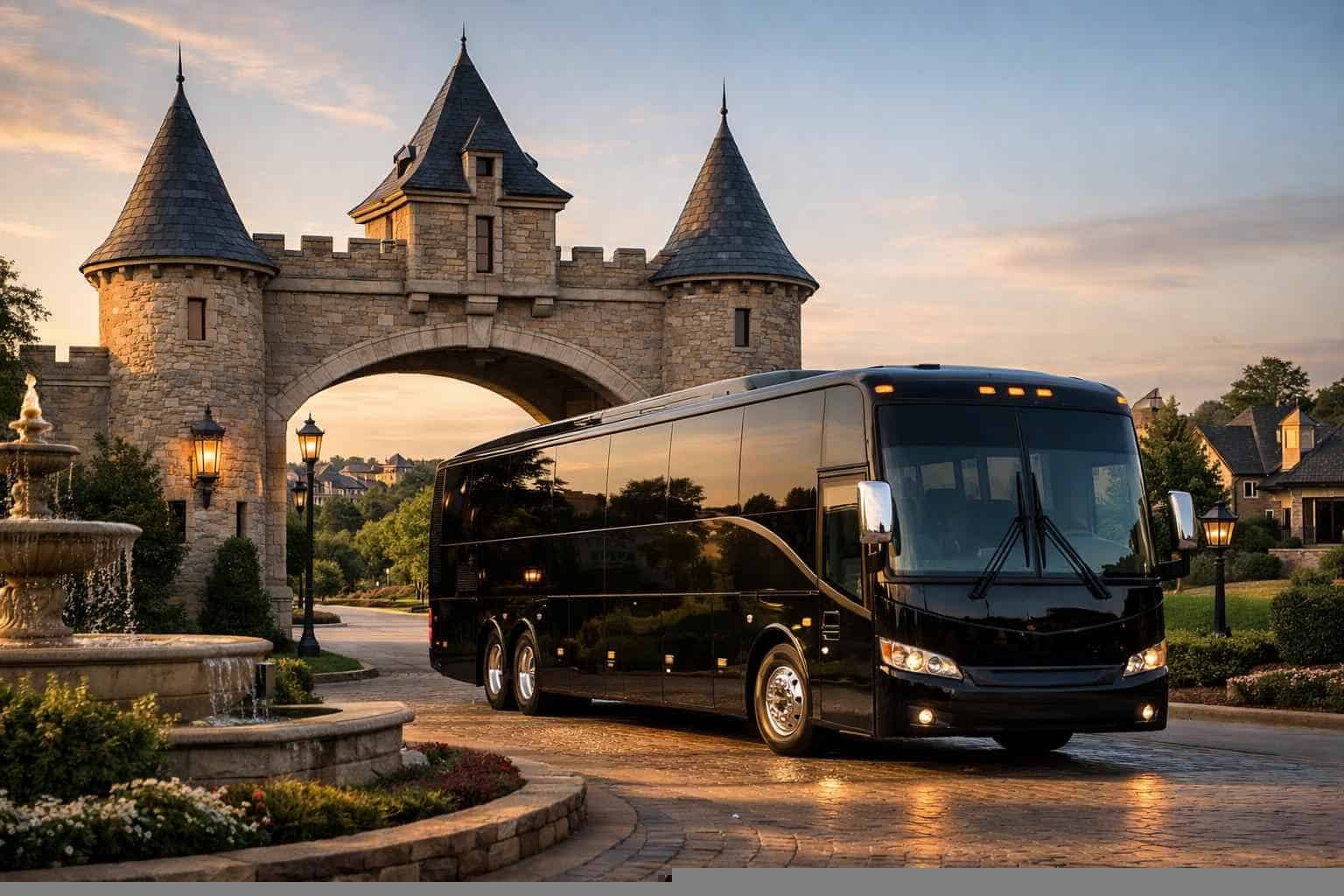 Luxury Bus Rental in Castle Hills Texas