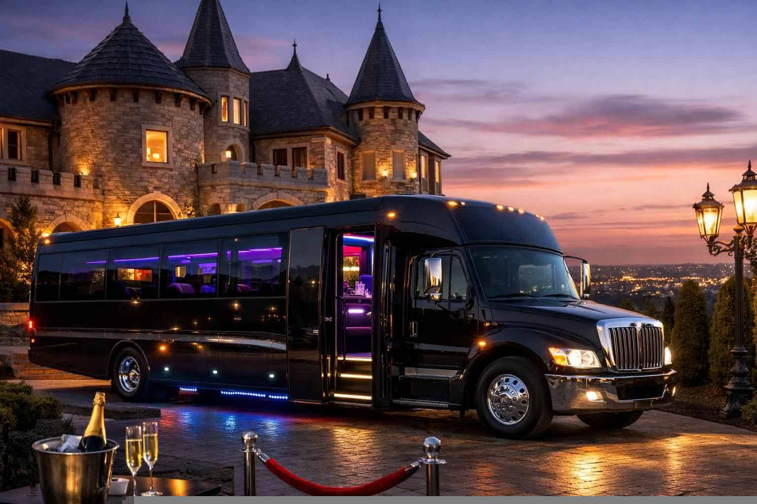 Party Bus Rental Castle Hills TX