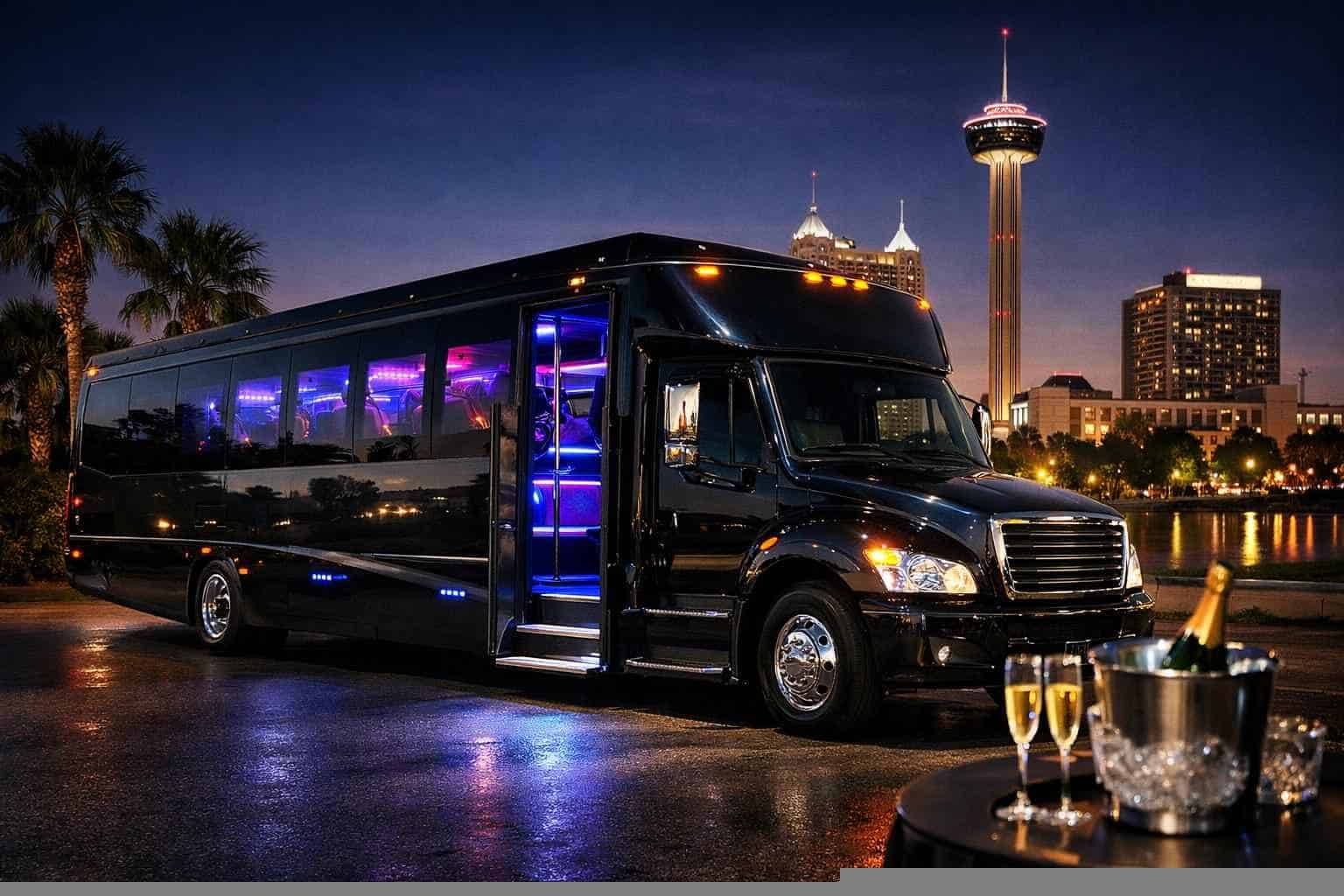 Party Bus Rental Near Me Kirby TX