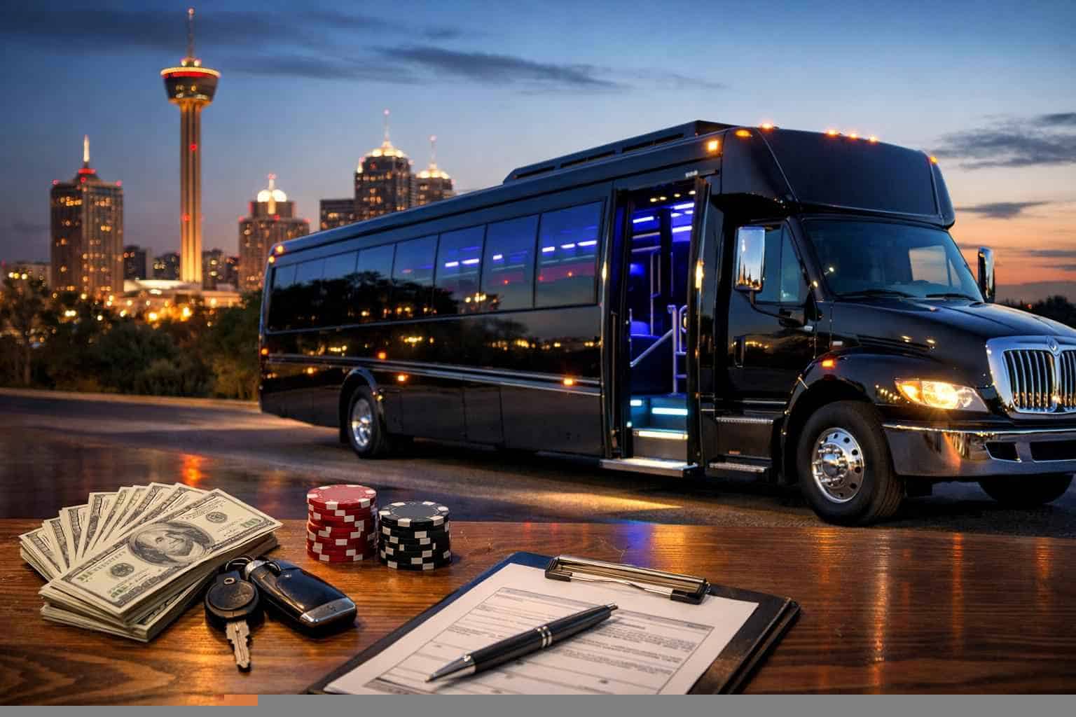 Party Bus Rental Prices in Kirby TX