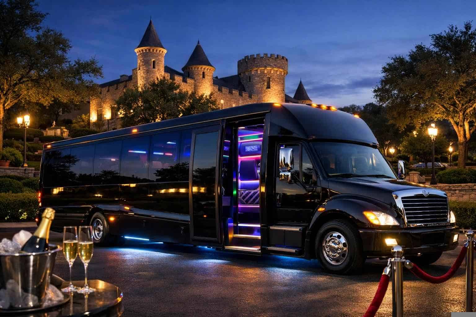 Party Bus Rental Services in Castle Hills Texas