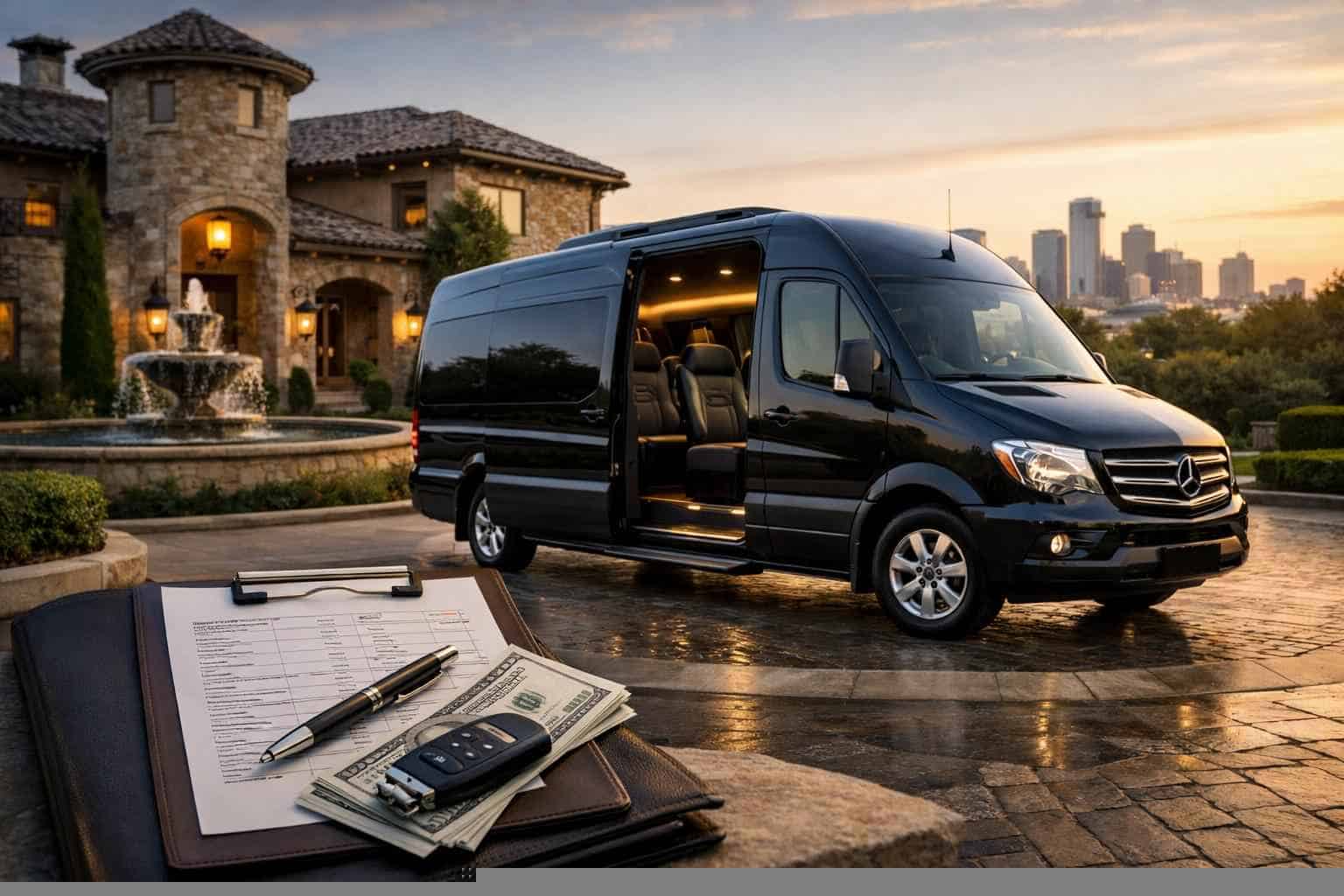 Passenger Van with Driver Prices in Castle Hills TX