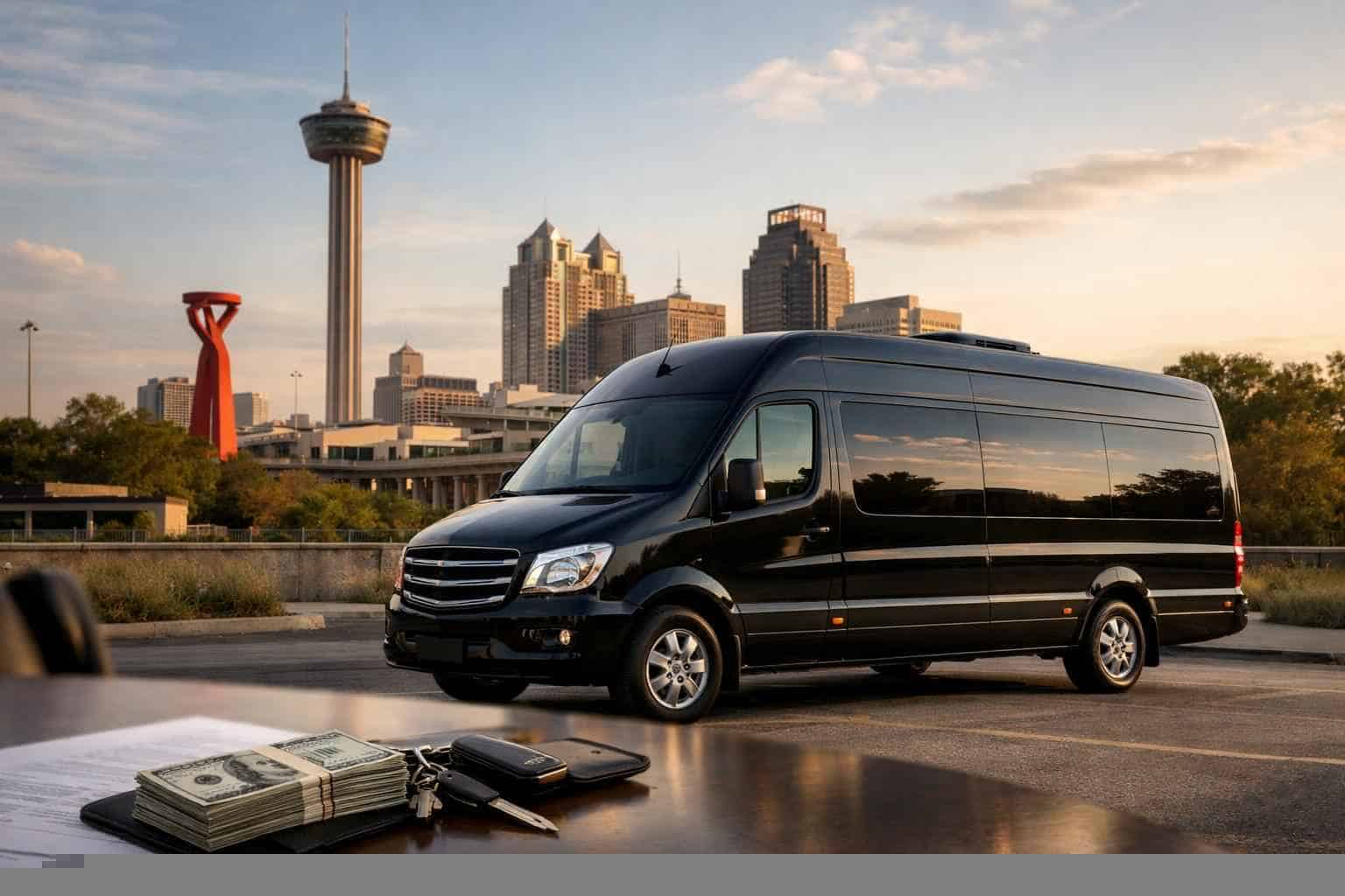 Passenger Van with Driver Prices in Kirby TX