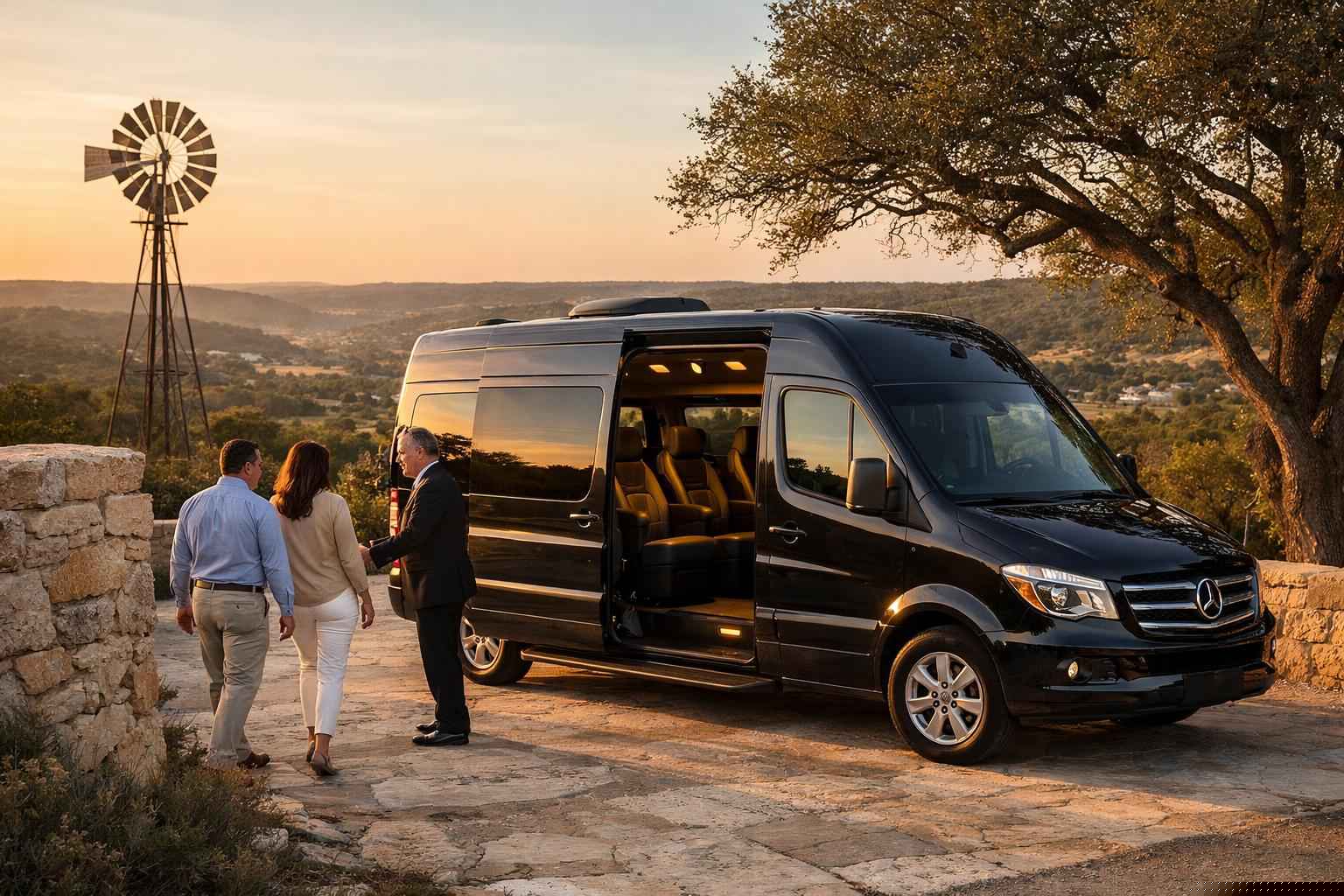Passenger Van with Driver Services in Bulverde Texas
