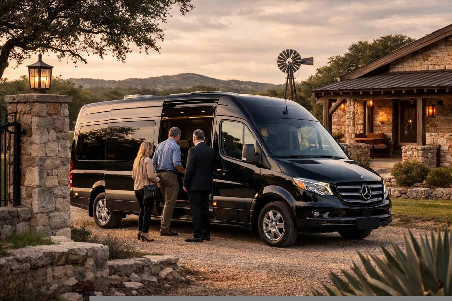 Passenger Vans with Driver in Bulverde Texas