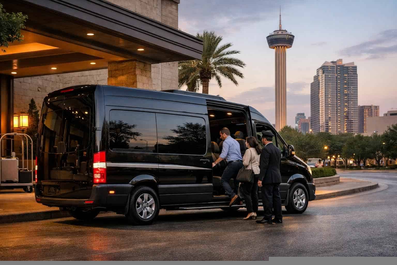 Passenger Vans with Driver in Kirby Texas