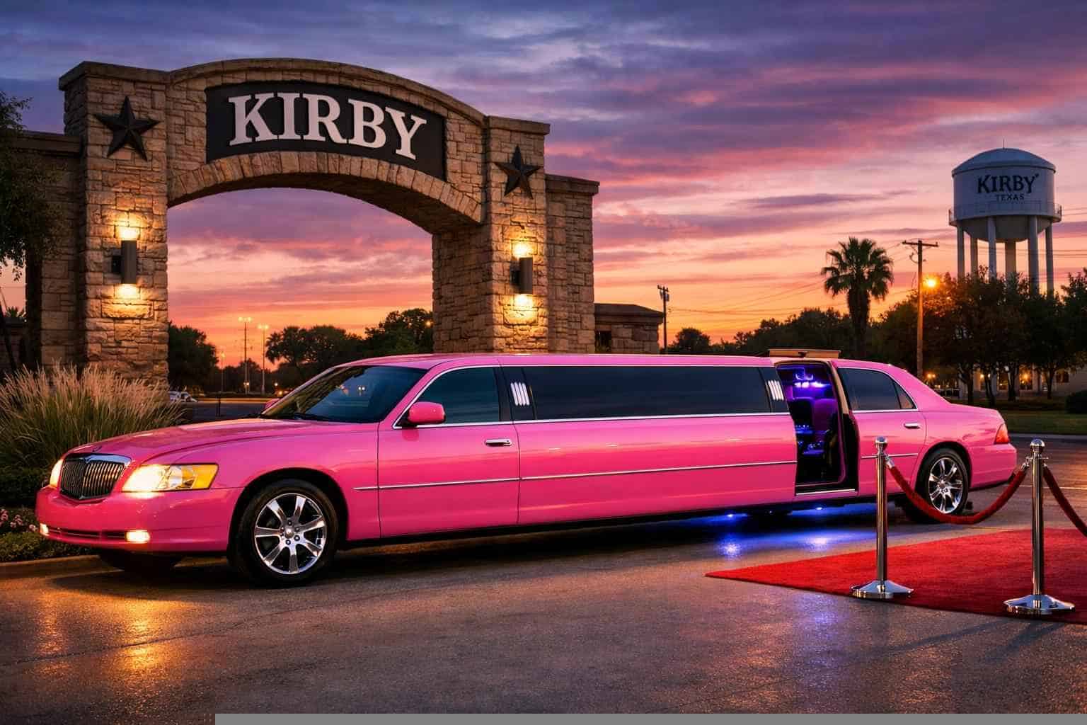 Pink Limo Service Kirby TX