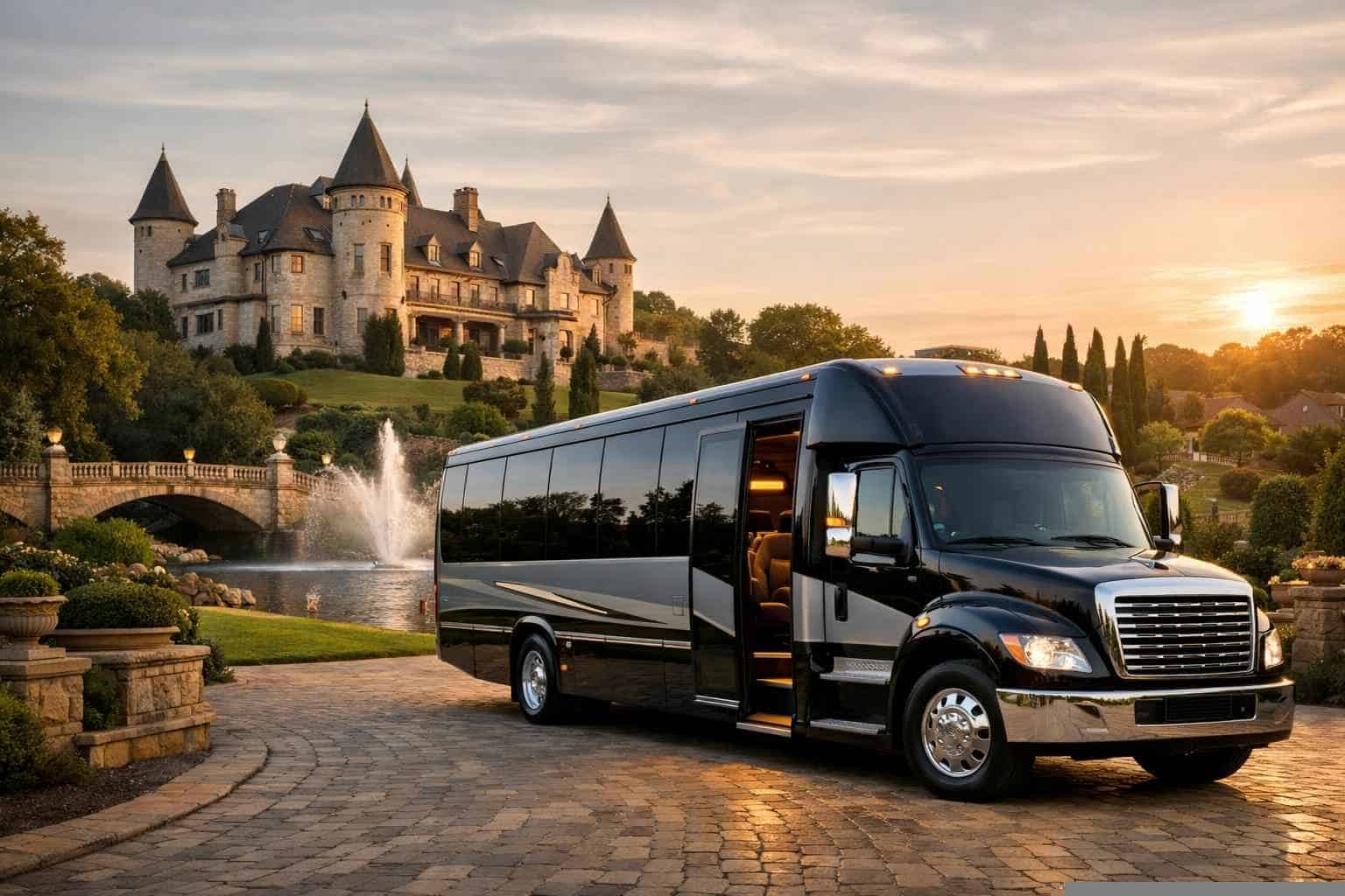 Shuttle Bus Rental Castle Hills TX