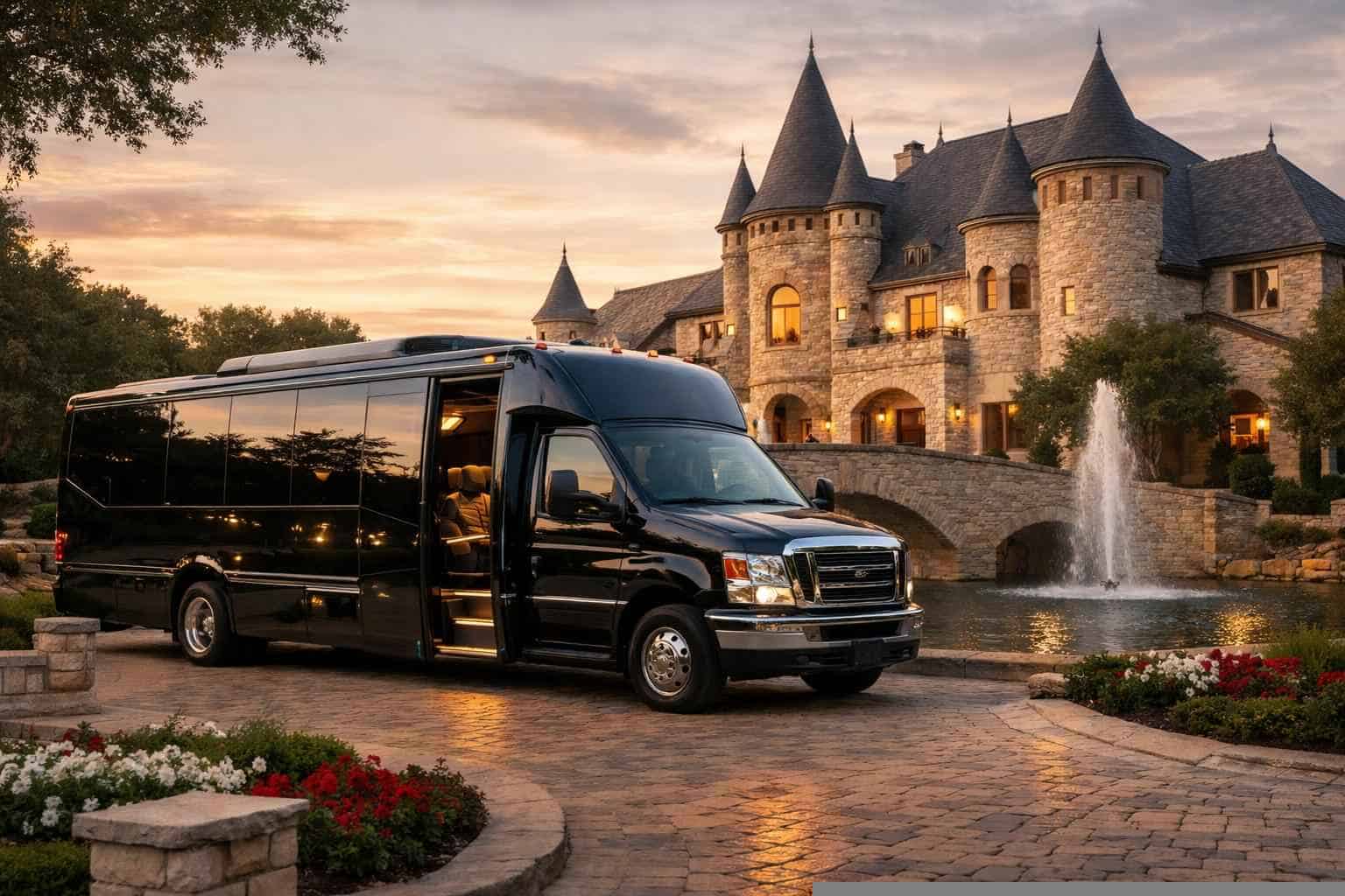 Shuttle Bus Rental Near Me Castle Hills TX