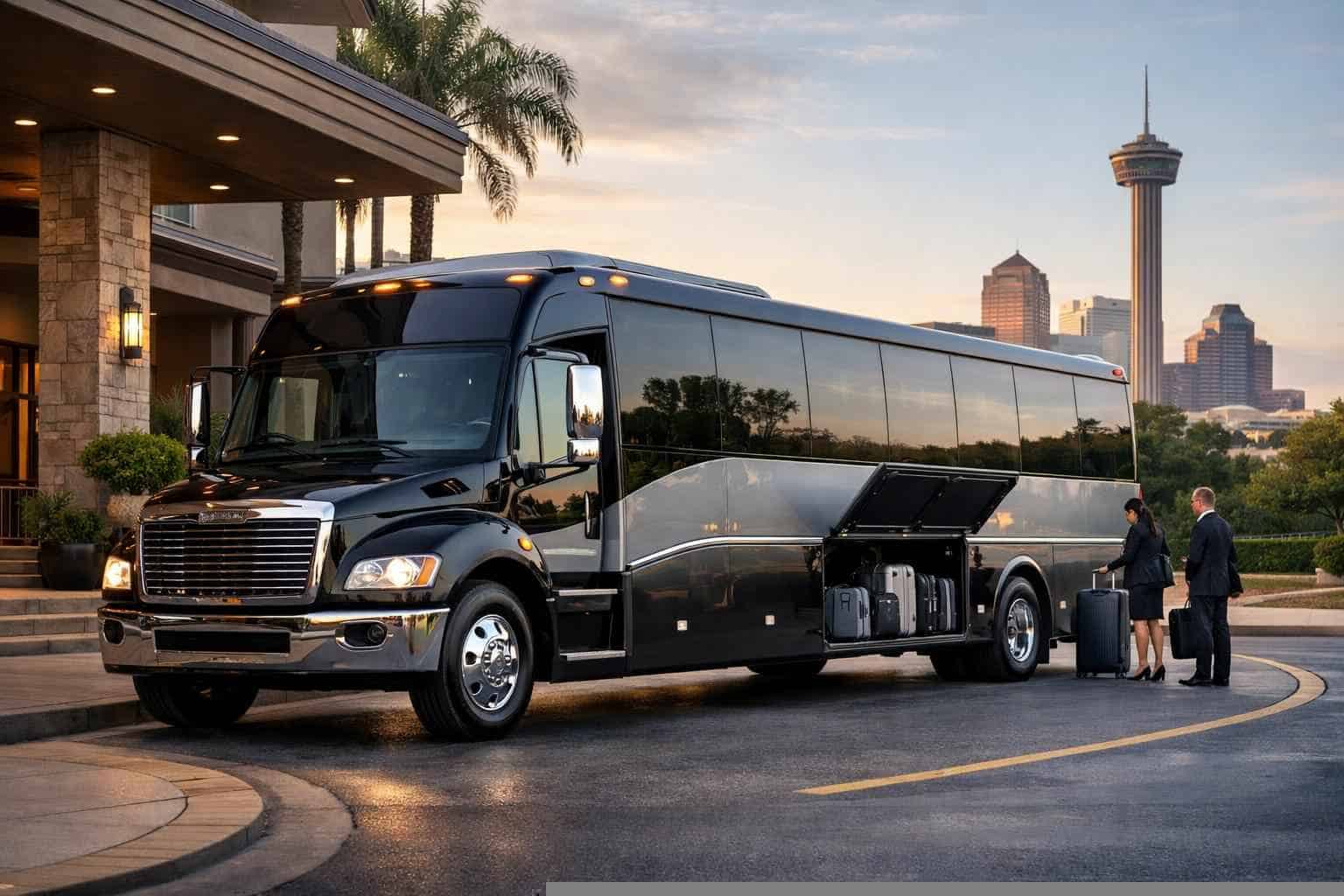 Shuttle Bus Rental Near Me Kirby TX
