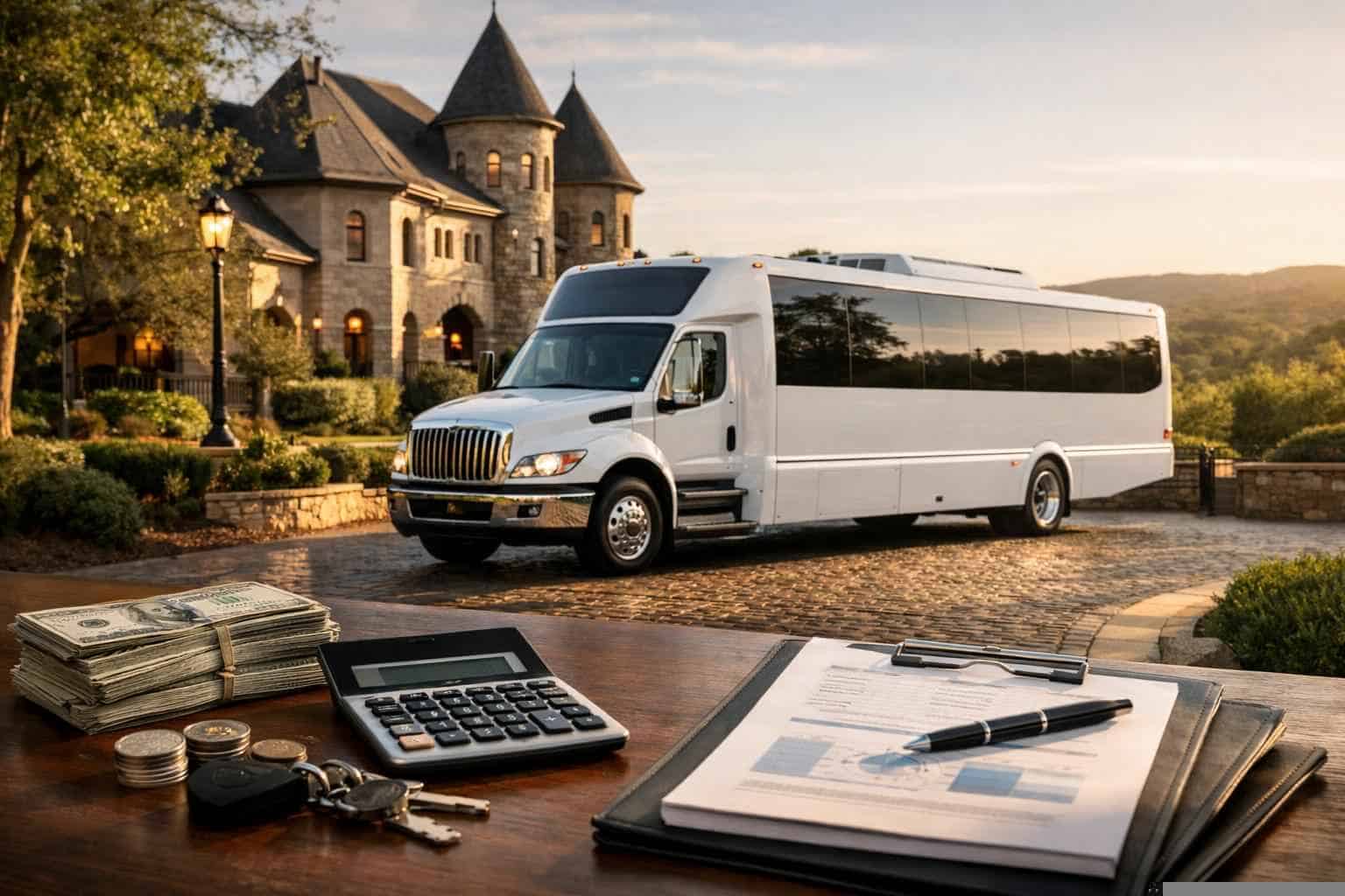 Shuttle Bus Rental Prices in Castle Hills TX