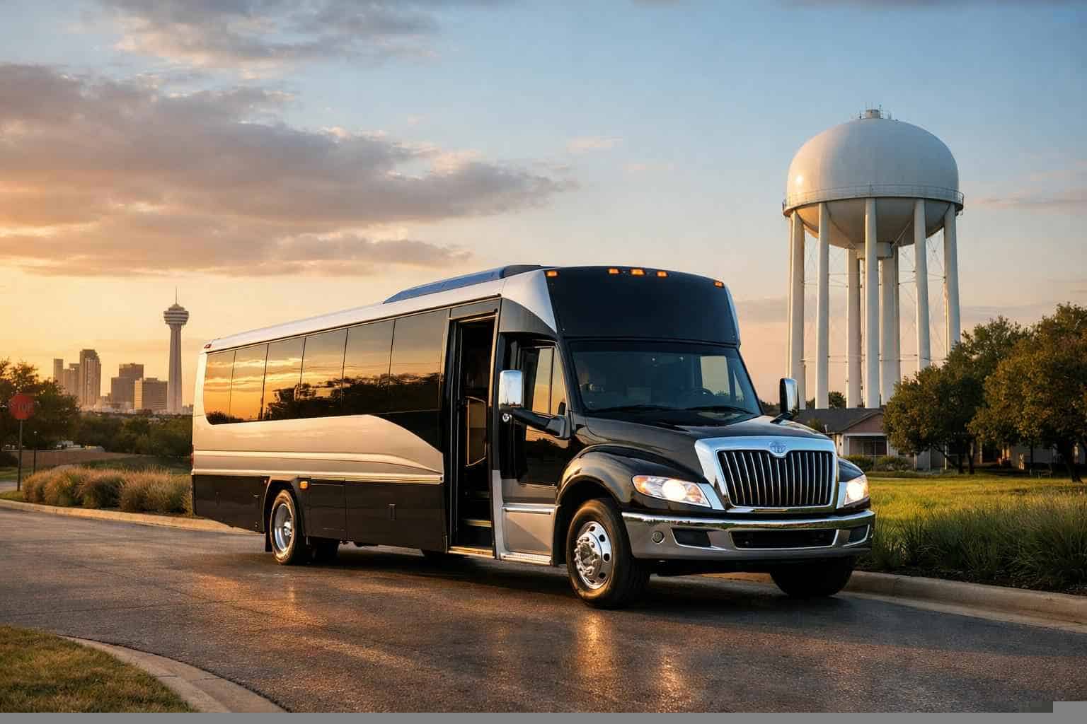 Shuttle Bus Rental Services in Kirby Texas