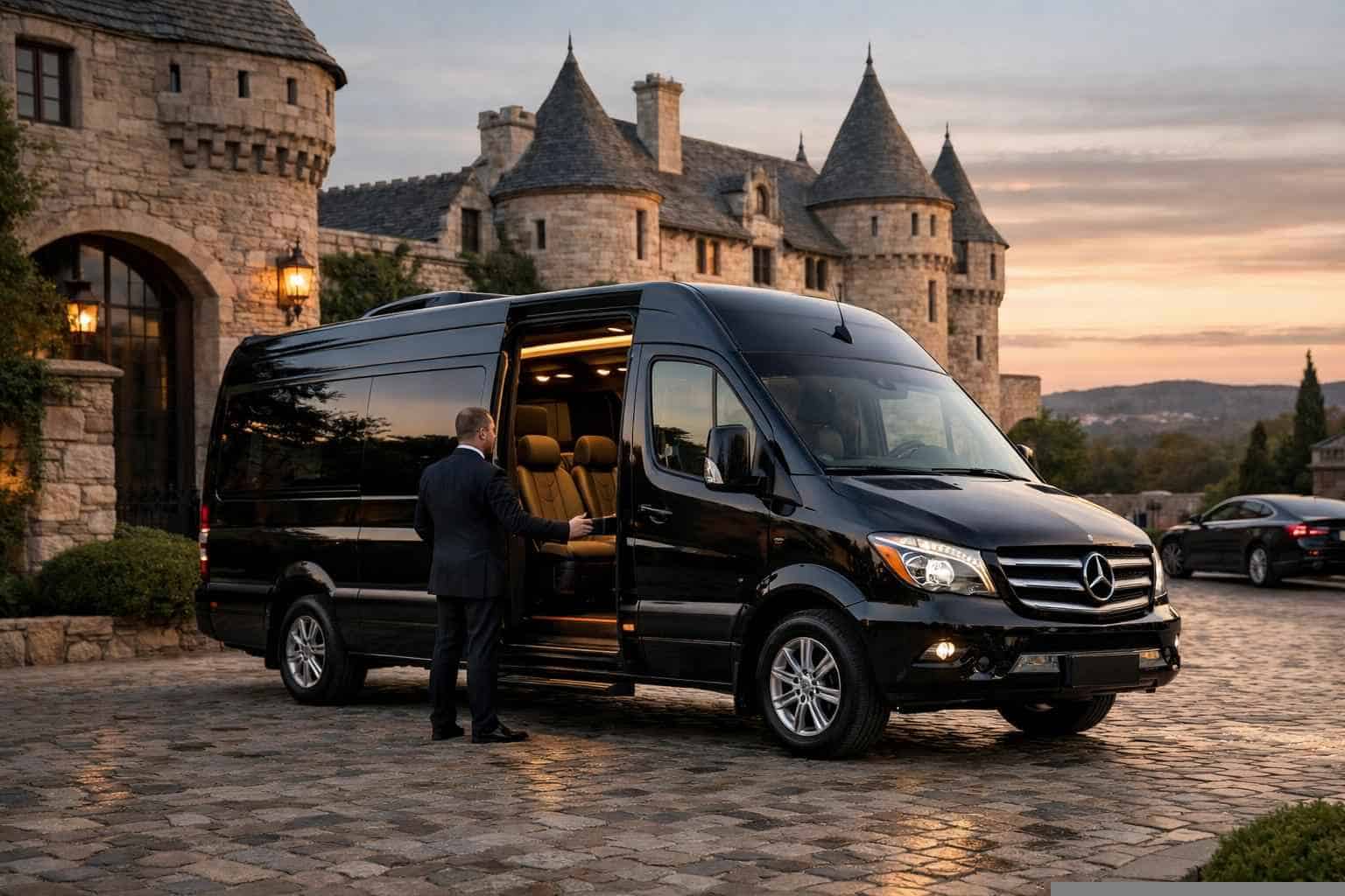 Sprinter Van Rental with Driver Castle Hills TX