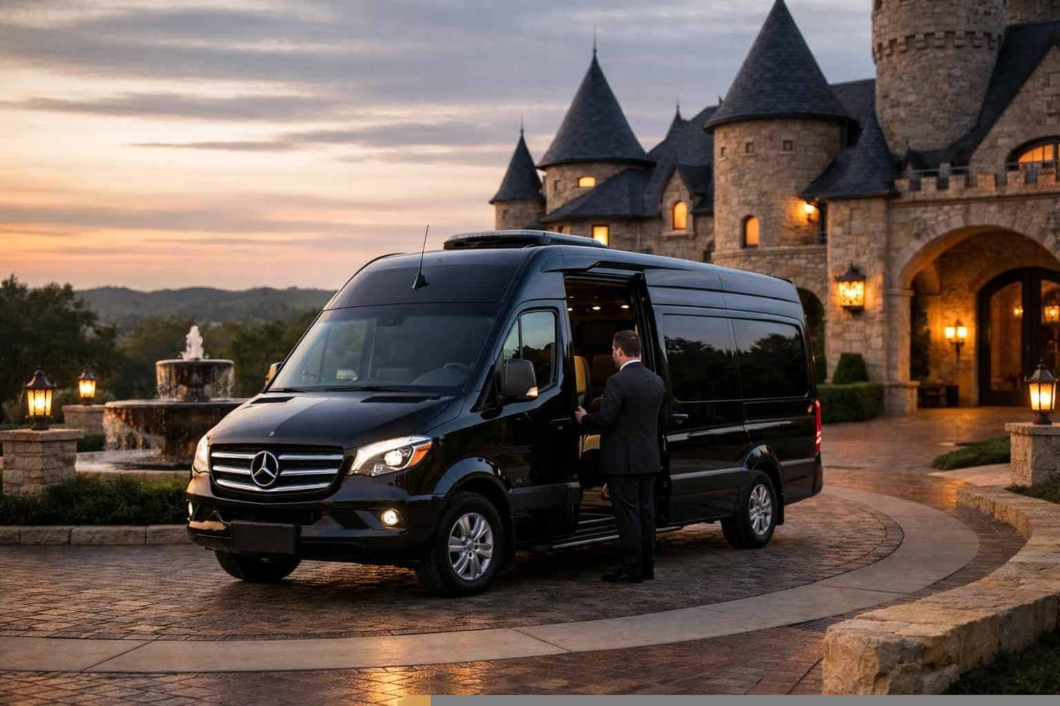 Sprinter Van Rental with Driver Near Me Castle Hills TX