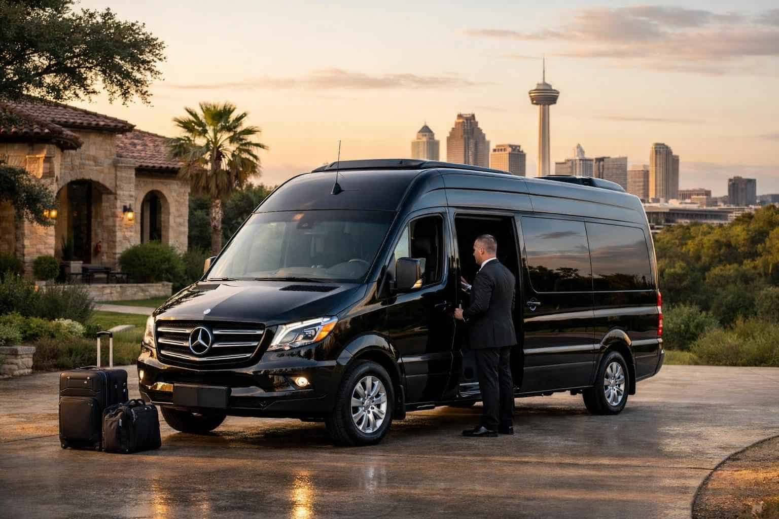 Sprinter Van Rental with Driver Near Me Kirby TX