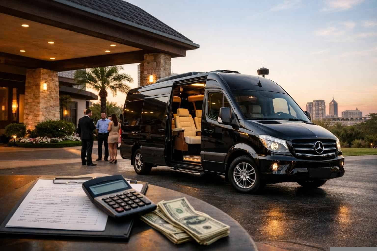 Sprinter Van Rental with Driver Prices in Kirby TX