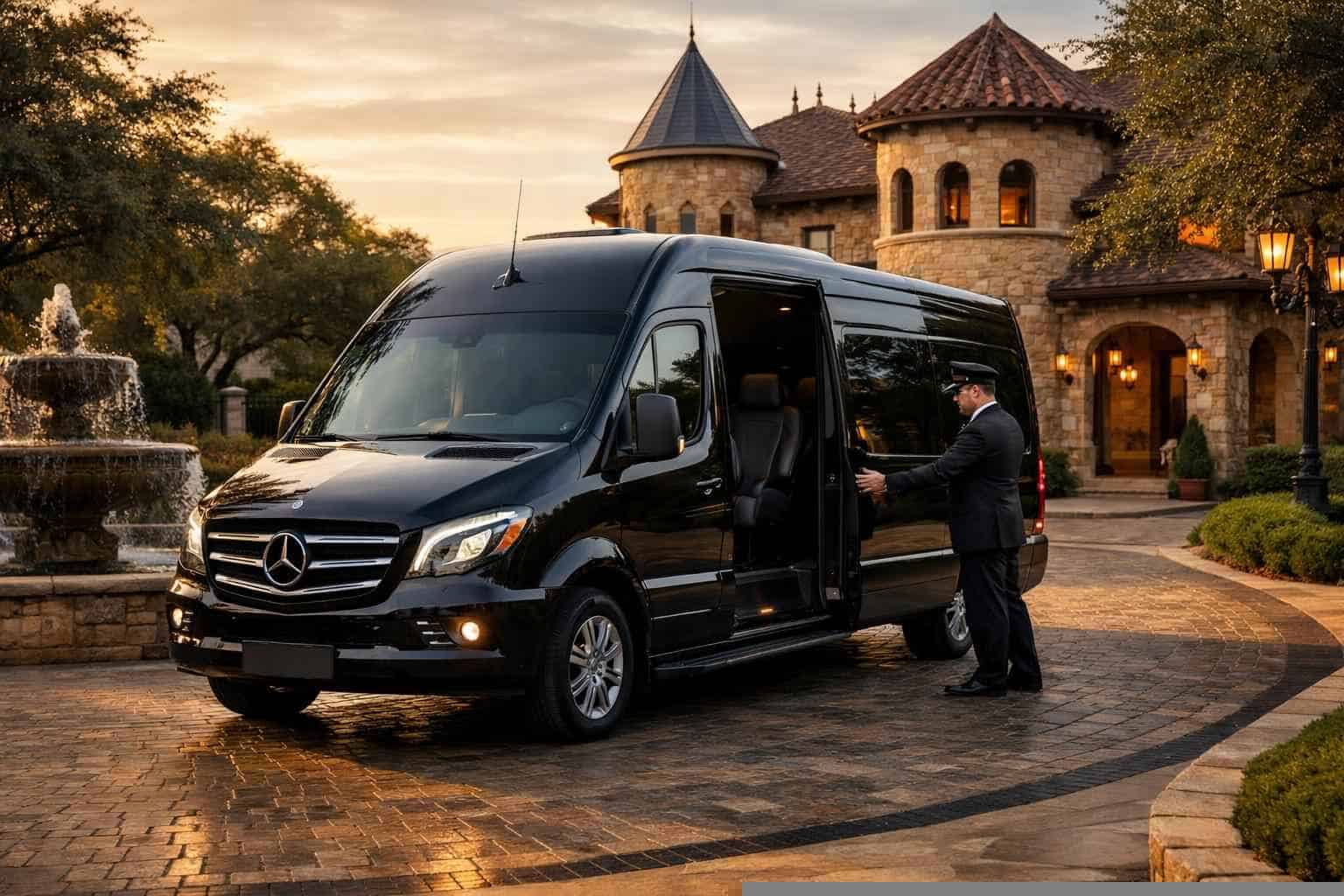 Sprinter Van Rental with Driver Services in Castle Hills Texas