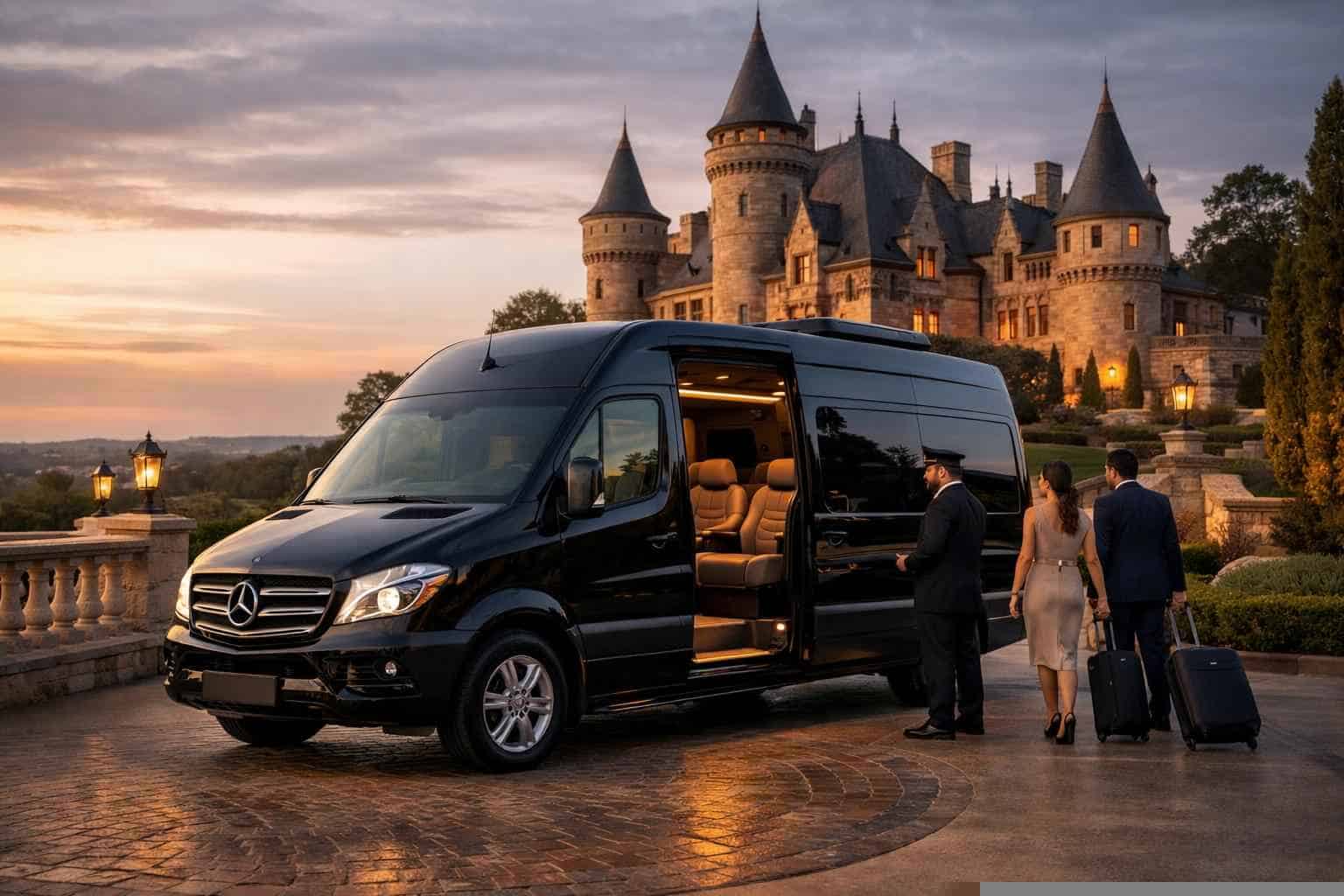 Sprinter Van Service with Driver Castle Hills TX