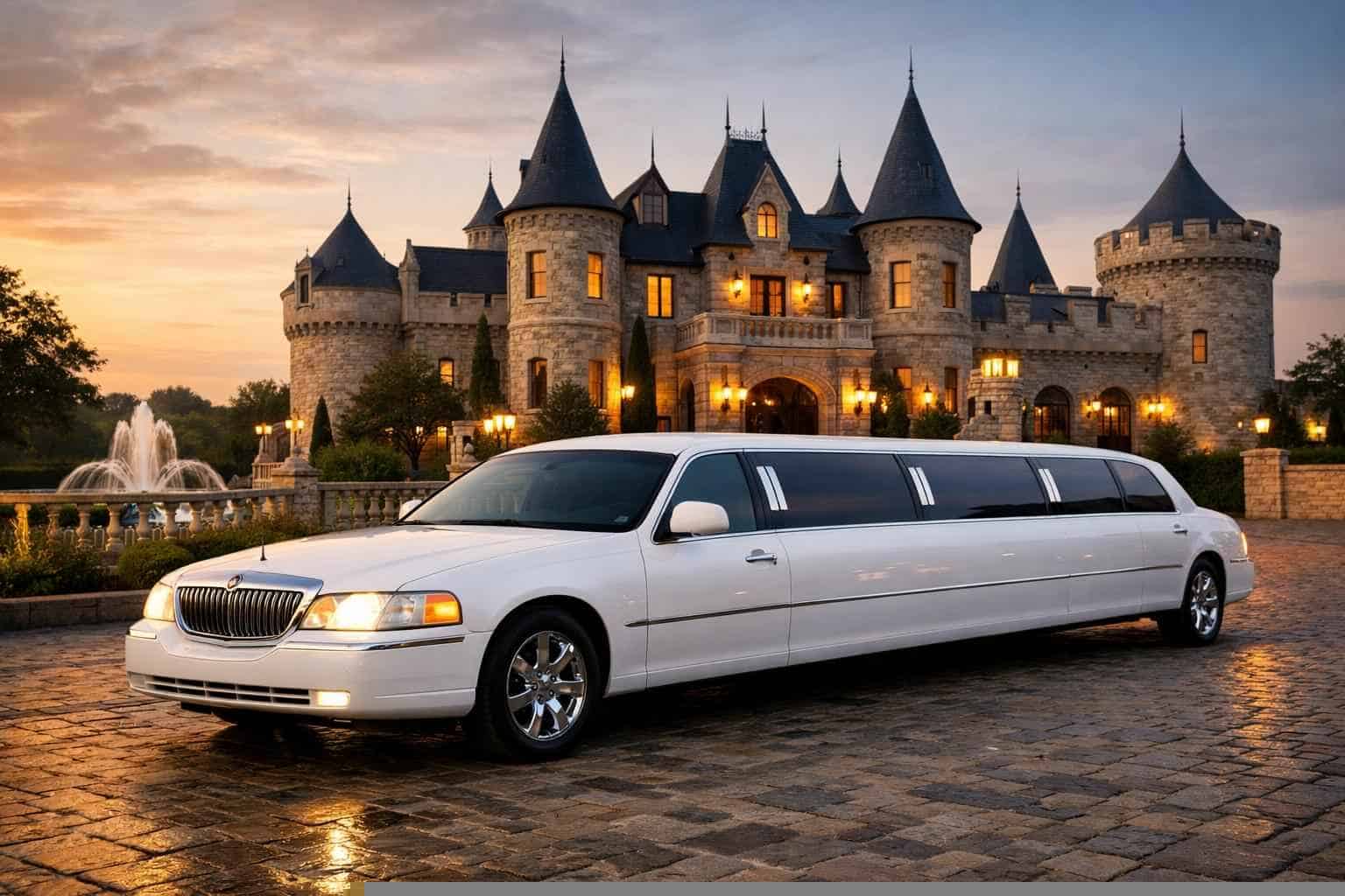 White Limo Service Castle Hills TX