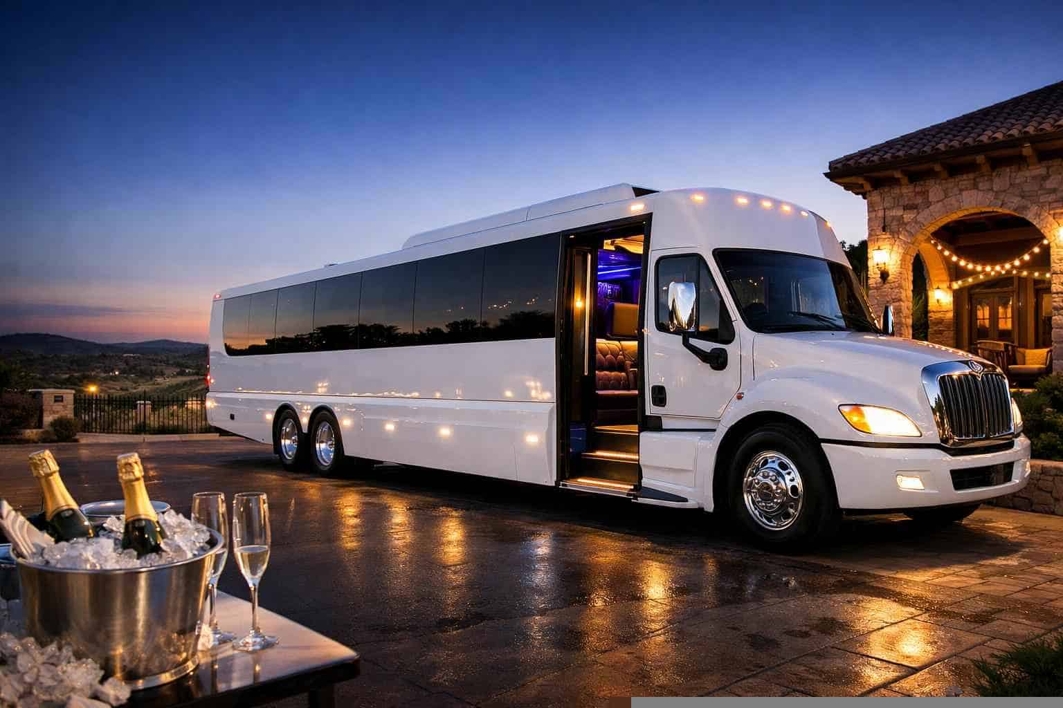 White Party Bus Service Bulverde TX