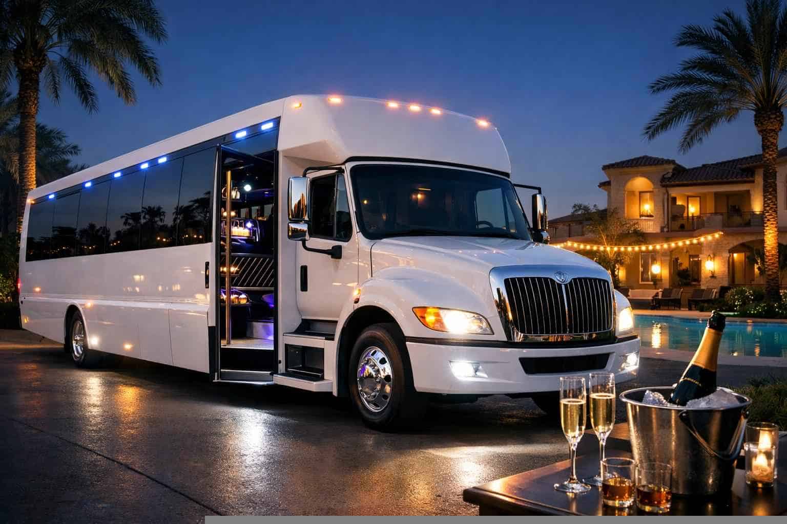 White Party Bus Service Kirby TX
